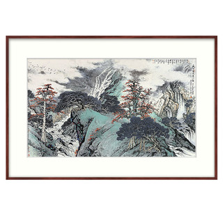 关山月《九十年代第一春》100cm*150cm 装饰画 宣纸