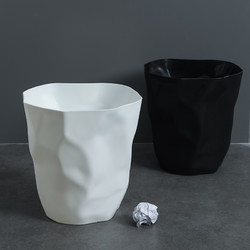 乐彼家居 创意家用垃圾桶卫生间厨房客厅办公室卧室宿舍马桶纸篓简约现代
