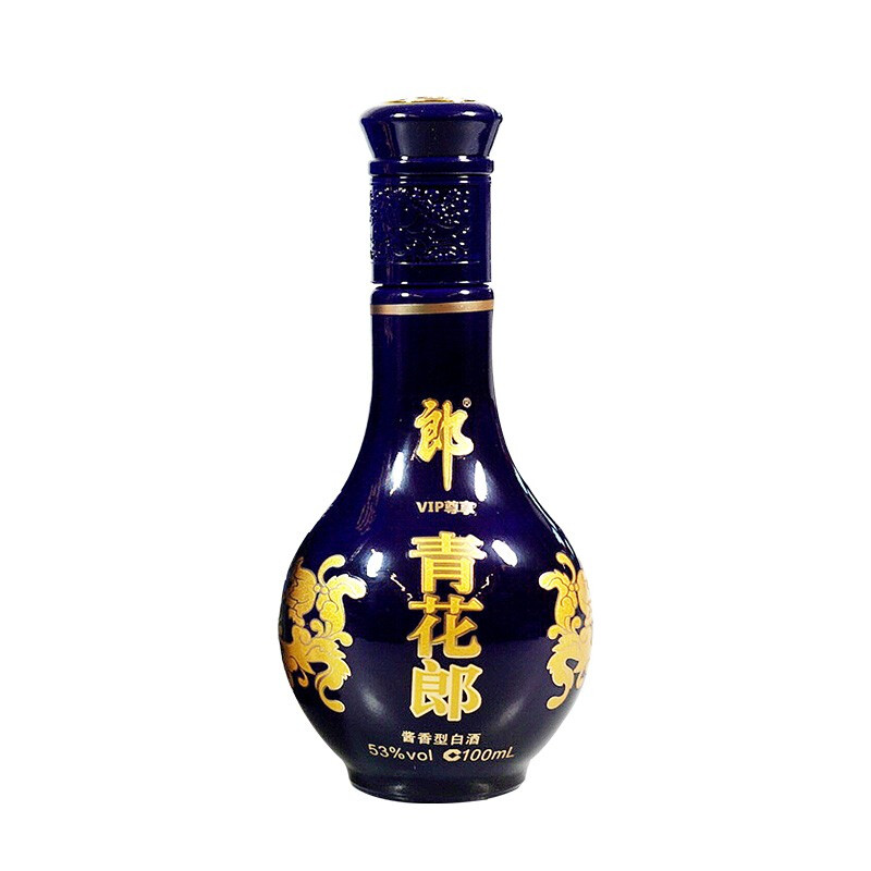 青花郎 vip尊享 53%vol 酱香型白酒 100ml 单瓶装