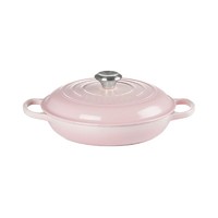 Le Creuset 酷彩 铸铁锅S系列 炖锅(2.2L、珐琅铸铁、雪纺粉)