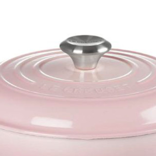 Le Creuset 酷彩 铸铁锅S系列 炖锅(2.2L、珐琅铸铁、雪纺粉)