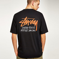Stüssy Stussy短袖T恤男 2021夏季新款美式潮牌斯图西时尚休闲短袖男女款