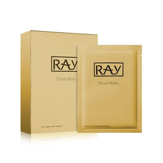 RAY 面膜套装 (金色提亮面膜35g*10片*2盒+银色补水面膜35g*10片*2盒)