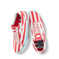 VANS 范斯 CLASSICS经典系列 WHERE’S WALDO联名款 中性运动帆布鞋 VN0A3WKT3UV 红色/白色 42