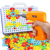 星云宝贝 含电钻3D立体可平面拼图 421颗