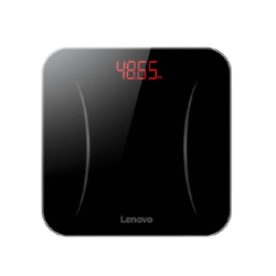 Lenovo 联想 联想充电款电子秤精准体重秤高精度家用称人体秤小型耐用家庭称重