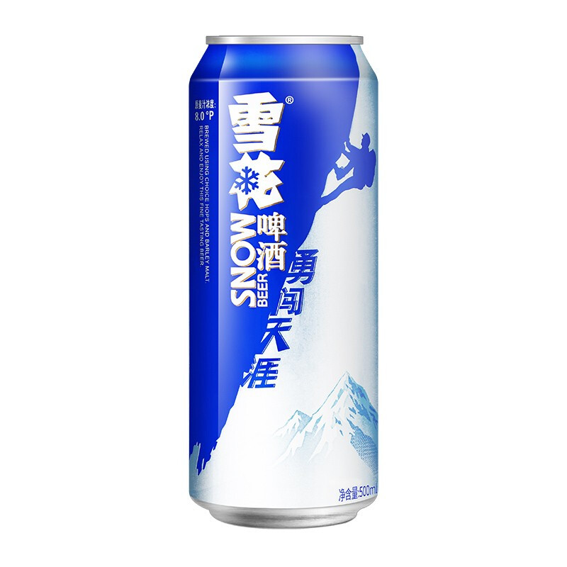 snowbeer 雪花 勇闯天涯 啤酒 500ml*12听