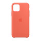 Apple 苹果 iPhone 11 Pro 原装硅胶手机壳 保护壳 - 柑橘色 (橙色)