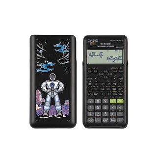 CASIO 卡西欧  FX-82ES PLUS A - 2 四神特别款 科学函数计算器 黑色 大学高中初中学生考试