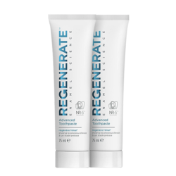 REGENERATE 法国原装进口 Regenerate 固齿保护牙釉质牙膏75ml*2 洁净防护 保持清新