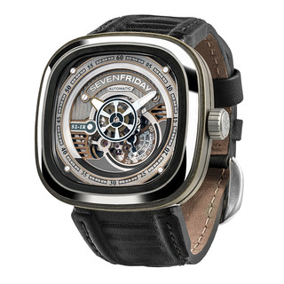 SEVENFRIDAY 七个星期五 S系列 47.6毫米自动上链腕表 S2/01