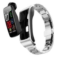 OLOEY K12 智能手环 银色 钢表带(血压、血氧)