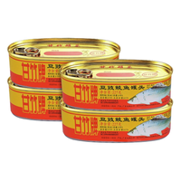 甘竹牌 豆豉鲮鱼罐头2罐