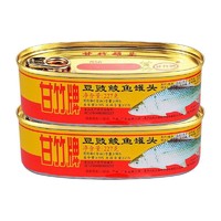 甘竹牌 甘竹豆豉鲮鱼罐头227g广东特产方便下饭菜即食豆豉鱼罐装食品 227g*2罐