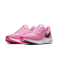 NIKE 耐克 Zoom Winflo 6 女子跑鞋 AQ8228-600 粉白/黑 38