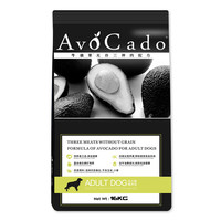 AvoDerm 无谷三种肉全犬成犬狗粮 16kg
