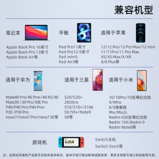 MOMAX摩米士100W氮化镓充电器快充GaN充电头pd四口适用苹果12mini电脑Macbook小米iphone12promax笔记本ipad8