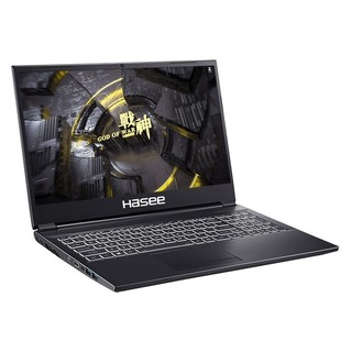 Hasee 神舟 战神 TX9-CA5 16.1英寸 游戏本 黑色(赛扬双核、RTX 3070 8G、8GB、512GB SSD、1080P、IPS、144Hz）