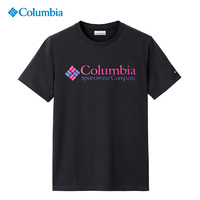 Columbia 哥伦比亚 JE1586  男士棉质透气圆领短袖T恤
