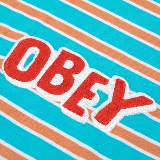 OBEY 男士条纹短袖T恤 1080290G