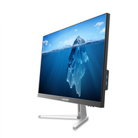 Hasee 神舟 新锐T35 23.8英寸 一体机 黑色 (核芯显卡、酷睿i5-10400、8GB、512GB、SSD1920x1080)