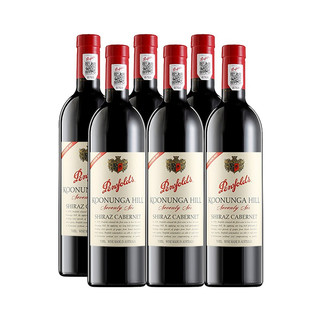 Penfolds 奔富 寇兰山 76纪念版 设拉子赤霞珠 干红葡萄酒 14.5%vol 750ml*6瓶 整箱装