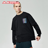 Kappa 卡帕 K0A52TC02F 男款假两件运动卫衣