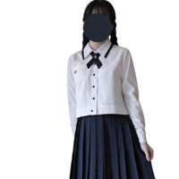 St.cat 圣卡特女子高 长青 校供感JK制服 西式制服 女士长袖衬衫 白色 M