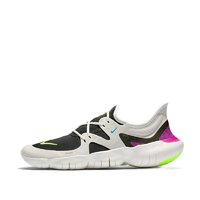 NIKE 耐克 Free Rn 5.0 男子跑鞋 AQ1289-100 白黑蓝 43