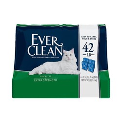 Ever Clean 铂钻高端猫砂 活性炭除臭猫砂 42磅