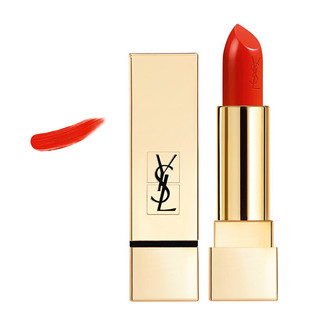 YVES SAINT LAURENT 圣罗兰 纯口红方管口红N104辣椒红 3.8g