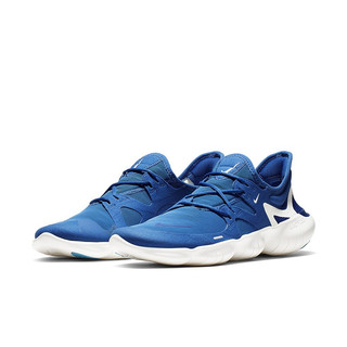 NIKE 耐克 Free Rn 5.0 男子跑鞋 AQ1289-401 宝蓝白 39