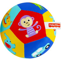 Fisher-Price 费雪 F0855 摇铃手抓布球 男宝宝款