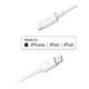 MEIZU 魅族USB-C转Lightning 快充线苹果11/12 iPhone手机充电线MFi认证