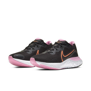 NIKE 耐克 Renew Run 女子跑鞋 CK6360-001 黑粉橙 38