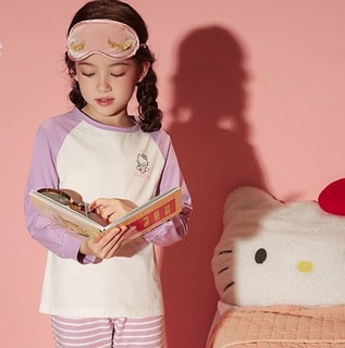 Hello Kitty 凯蒂猫 K085023 女童内衣 淡紫色 160cm