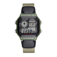 CASIO 卡西欧 G-SHOCK YOUTH系列 42.1毫米石英腕表 AE-1200WHB-3B