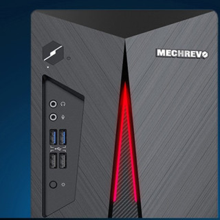 MECHREVO 机械革命 EX880 台式机 黑色(酷睿i5-9400、GTX1660Ti、8GB、256GB SSD+1TB HDD)