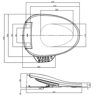 KOHLER 科勒 瑞雅系列 节水型智能马桶组合