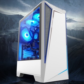 IPASON 攀升 战境 S5 台式机 珍珠白(酷睿i5-10400F、GTX 1660 Super 6G、16GB、500GB SSD)