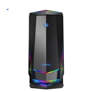 MACHENIKE 机械师 F117 台式机 黑色(酷睿i7-10700、GTX 1660Ti 6G、16GB、256GB SSD+1TB HDD)