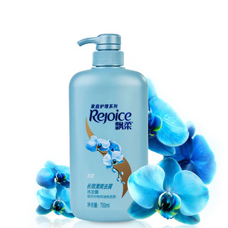 Rejoice 飘柔 家庭护理系列 长效清爽去屑洗发露 兰花 750ml