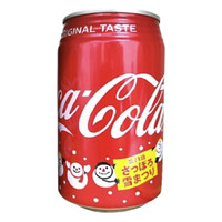 Coca-Cola 可口可乐 圣诞雪季版 汽水 350ml*2听