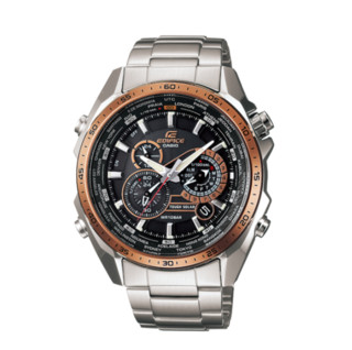 CASIO 卡西欧 EDIFICE艾迪斐斯 CHRONOGRAPH系列 45.4毫米太阳能腕表 EQS-500DB-1A2