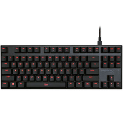 Kingston 金士顿 HyperX 阿洛伊 专业版 机械键盘 红色背光 87键 Cherry红轴