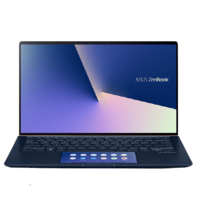 ASUS 华硕 灵耀Deluxe14s 英特尔酷睿i7 14.0英寸双屏轻薄笔记本电脑(十代i7-10510U 8G 512GSSD MX250)蓝