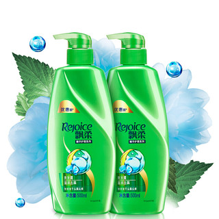 Rejoice 飘柔 滋润去屑洗发露 500ml*2