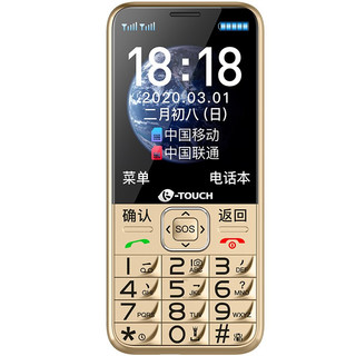K-TOUCH 天语 N1 移动联通版 2G手机 金色