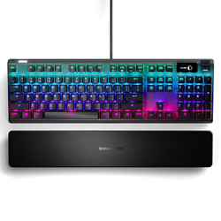 steelseries 赛睿 APEX 7 104键 有线机械键盘 黑色 赛睿QX2青轴 RGB