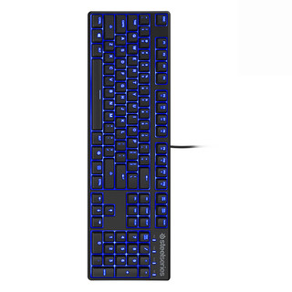 Steelseries 赛睿 APEX M500 104键 有线机械键盘 黑色 Cherry MX青轴 单光